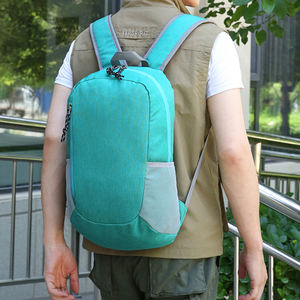 Cadeaux promotionnels personnalisés avec logo, sac d'école, sac de voyage léger, pliable, imperméable, ultraléger, sac à dos de randonnée pliable - Product Image 5