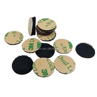 3M DUAL LOCK SJ4575 Noir 20mm rond Crochet et boucle Fixation Polyester adhésif étanche Sensible à la pression pour le masquage