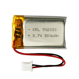 Литий-полимерный аккумулятор 3.7V 500mAh 902030 с платой защиты (PCB), быстрая индивидуальная настройка для медицинских устройств/носимой электроники, OEM-производство с сертификатами CE/RoHS - Product Image 1