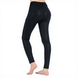 Pantalones de equitación de alta calidad para mujer con cintura elástica y elasticidad en cuatro direcciones para un movimiento cómodo al montar a caballo - Product Image 2