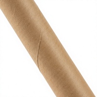 Pailles en papier écologiques de qualité alimentaire 6x197mm, pailles jetables biodégradables, pailles en papier kraft brun blanc naturel pour jus