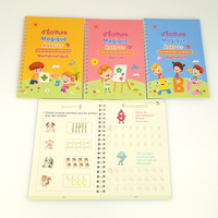 Livre Magique Sank Français Cahier de Pratique Écriture Calligraphie Livres d'Impression Enfant pour Enfants Livre d'Exercices Lettres Françaises