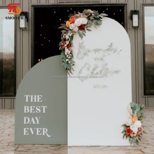 Arco de Fondo de PVC Liso para Bodas, Telones de Fondo Acrílicos, Arco en Forma de Puerta para Decoración de Eventos de Boda - Product Image 2