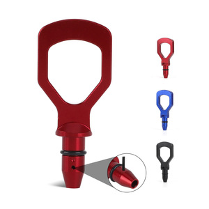 Car Oil Dipstick Handle Aluminum Alloy Red Blue Black Universal Fit For Engine Inspection Tools YC102031 - Product Image 5
