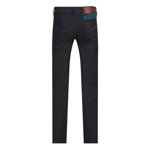 <span class=keywords><strong>Jeans</strong></span> Neri da <span class=keywords><strong>Uomo</strong></span> in Lana, Vestibilità Regolare, Slim <span class=keywords><strong>Fit</strong></span>, Vita Media, Gamba Dritta, Tinta Unita, Best Seller - Product Image 6