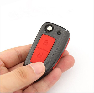 Cover Custodia Guscio in Silicone Effetto Fibra di Carbonio per Telecomando Chiave Auto <span class=keywords><strong>Nissan</strong></span> X-Trail Juke Qashqai Micra <span class=keywords><strong>Pulsar</strong></span> 2014 2015 2016 2017 2018 - Product Image 1