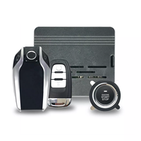 Système d'alarme de démarrage sans clé pour voiture, sans clé, bouton poussoir, démarrage à distance, installation autonome, avec clé LCD intelligente
