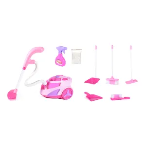 Little helper plastic elektrische stofzuiger speelgoed met licht schoonmaken speelgoed set HC460862