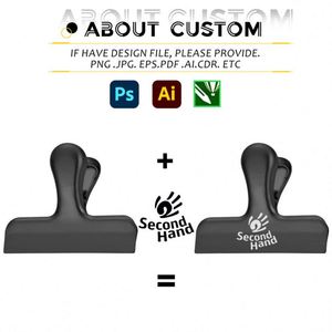 Offre Spéciale : Pinces à Sac à Collation en Acier Inoxydable Personnalisables avec Logo pour Cadeaux d'Entreprise – Pinces à Chips et Pinces de Fixation - Product Image 3