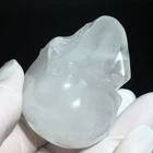 Calaveras de Cuarzo Transparente Natural Talladas a Mano al por Mayor, Adorno de Cristal para Decoración del Hogar, Piedra Curativa, Cristal Tallado a Mano - Product Image 2