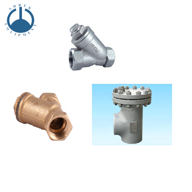 Высококачественный фильтр с внутренней резьбой из нержавеющей стали, сертифицированный CE. Y-образный фильтр для парового трубопровода высокой температуры