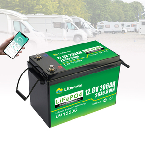 <span class=keywords><strong>Batterie</strong></span> LiFePO4 OEM 12V 100Ah 120Ah 150Ah 180Ah 200Ah <span class=keywords><strong>pour</strong></span> <span class=keywords><strong>camping</strong></span>-<span class=keywords><strong>car</strong></span>, bateau, système solaire hors réseau - Product Image 1