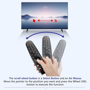แทนที่ AN-MR20GA ใช้รีโมทคอนโทรลสำหรับ <span class=keywords><strong>LG</strong></span> Magic TV AKB75855501 zx/wx/<span class=keywords><strong>gx</strong></span>/cx/bx/ NANO9/NANO8 UN8/UN7/UN6เสียงรีโมทคอนโทรล - Product Image 5