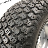 Pneu et jante renforcés pour kart électrique ATV, moyeu de roue en caoutchouc pour assemblage de kart électrique à couple élevé