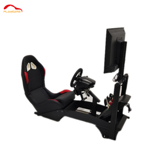 Simulador de Carreras con Movimiento Completo, Cabina con Asiento y Soporte para Monitor para PS4/PS5, Silla de Juego Plegable, Set F1 de Accionamiento Directo - Product Image 5