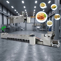Chaîne de production automatique de nouilles coréennes instantanées de petite capacité, équipement de fabrication alimentaire, directement de l'usine