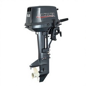 <span class=keywords><strong>Moteur</strong></span> hors-bord 2 temps 9,8 CV à arbre court, refroidi par eau, <span class=keywords><strong>pour</strong></span> kayaks et bateaux pneumatiques de pêche - Product Image 1