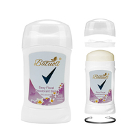 Déodorant en bâton unisexe de haute qualité, parfum agréable, fabriqué en Chine, fourni par l'usine Batuoli.