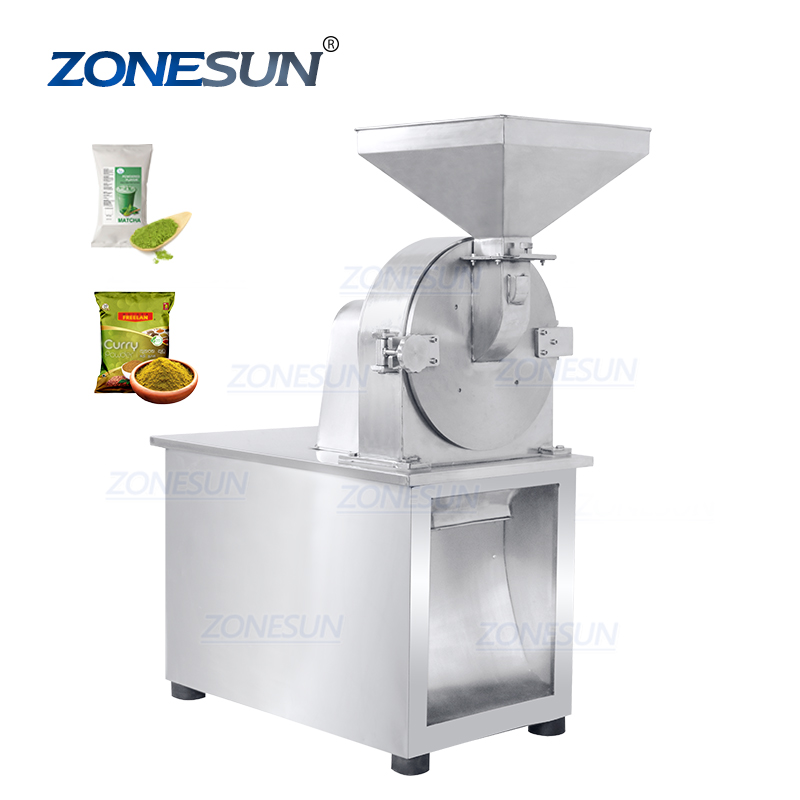 ZONESUN ZS-PGM320 орехов кешью соевых бобов какао красного чили Сухой Даты куркума специи мелкодисперсный порошок шлифовальный станок