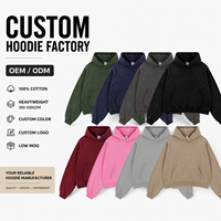 Hoodie surdimensionné personnalisé en tissu épais, style streetwear, avec broderie, impression en relief, sérigraphie, DTF, DTG, logo, vente en gros, usine