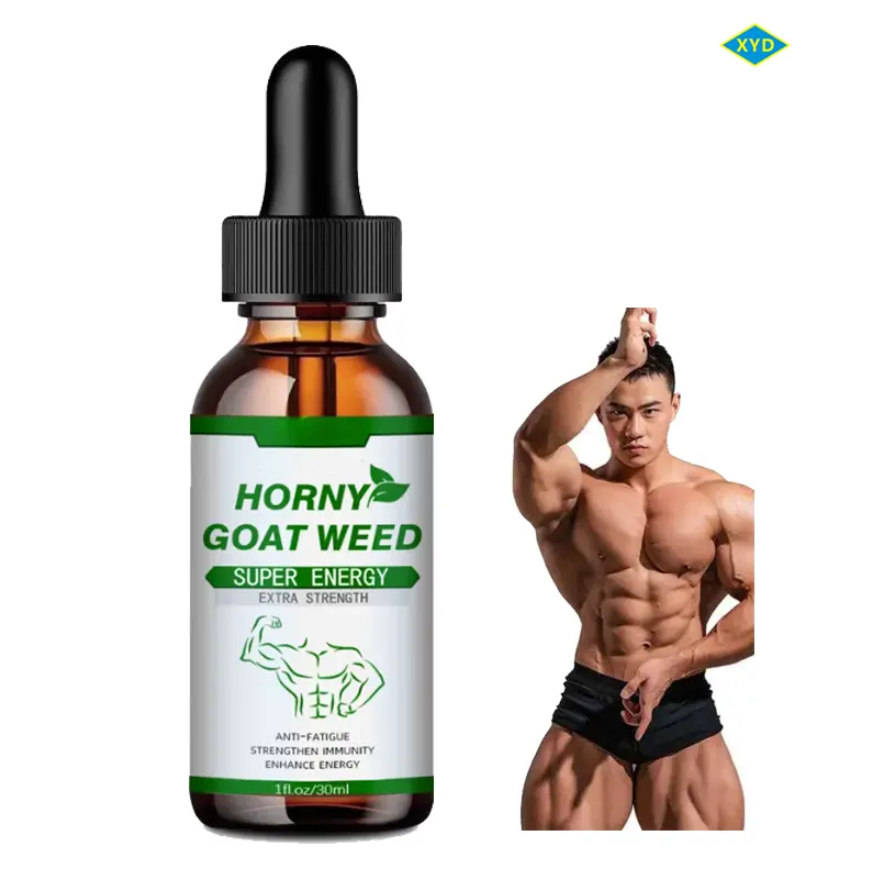 Private Label Wholesale Price Horny Goat Weed Liquid Epimedium Drops epimedium extract powder
