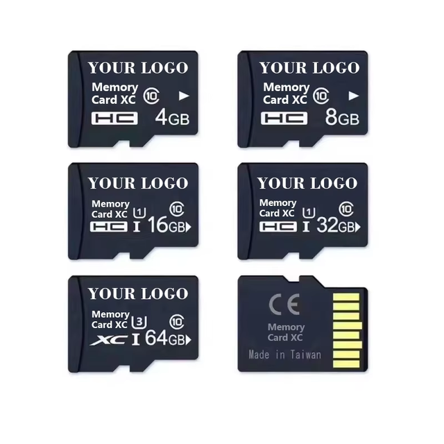 Custom High Speed Micro TF SD Memory Card Class 10 SD Chips Card with 128MB 4GB 8GB 16GB 32GB 64GB 128GB Capacity