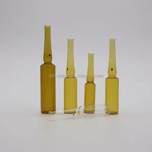 2023 diskon besar murah kaca transparan amber injeksi kaca kosong 1ml 2ml 3ml 5ml 10ml 20ml kaca medis ampul