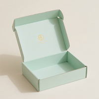 COFFRET SHIRUN Échantillon gratuit Personnalisé Grand Pli Ondulé Avion Boîte Postale Impression Logo Emballage Carton Boîte Postale Boîtes À Chaussures
