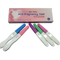 Bandelette de Test de Grossesse HCG Populaire, Équipement Échographique Manuel pour Analyse Pathologique, Marque Privée Personnalisable