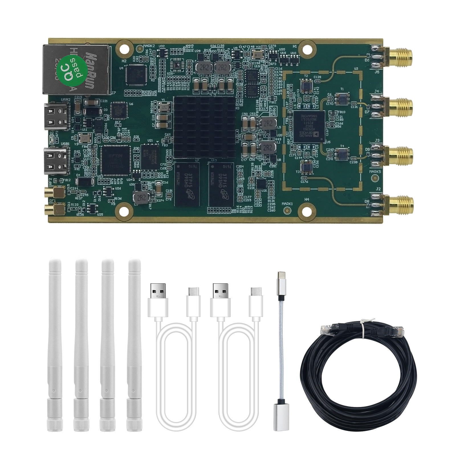 HamGeek ADI Pluto+ 70Mhz-6Ghz SDR AD936x XC7z020 FPGA (Kabuk Yok