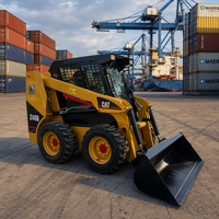 Zuverlässiger Gebrauchter Caterpillar 246B Kompaktlader Hochleistungs-Radlader für Bau und Landschaftsbau Großhandel