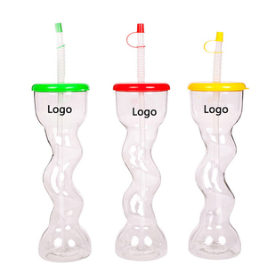 650ml đầy màu sắc cá nhân nhựa Slush ly <span class=keywords><strong>Twist</strong></span> biểu tượng tùy chỉnh uống Smoothie <span class=keywords><strong>Cup</strong></span> cho thanh - Product Image 2