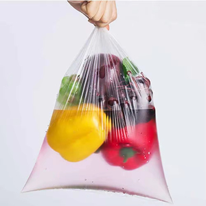 Manufacturer Custom Transparent Biodegradable Recyclable Reusable Food <b>Storage</b> Shopping <b>Plastic</b> PE Roll Bags for Exhibition - Product Image 4