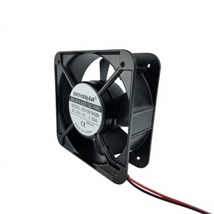 Ventilateur axial DC à vitesse variable PWM 150x150x51mm 12V pour la purification de l'air frais commercial et la ventilation des unités principales - Product Image 5