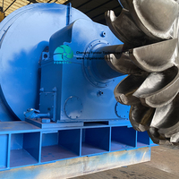 Turbin air roda Pelton 100KW, Generator air daya frekuensi 50Hz