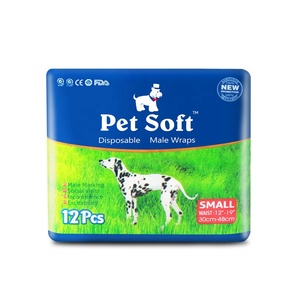 Súper absorbente y a prueba de fugas pet suave tamaño S desechables <span class=keywords><strong>hombre</strong></span> secreto para mascotas perro - Product Image 5