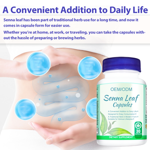 Suplemen Diet Kapsul Kebugaran Bermanfaat untuk Bentuk Tubuh Kapsul Daun <span class=keywords><strong>Senna</strong></span> - Product Image 2