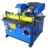 Machine de polissage automatique pour tubes métalliques ronds / Machine de polissage pour tubes en acier inoxydable / Machine de débavurage de tuyaux