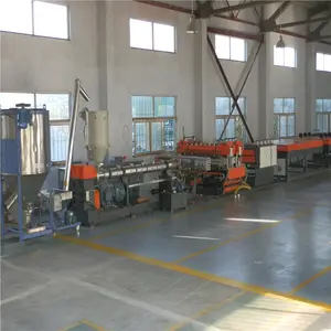 Máquina de fabricación de láminas de polipropileno hueco, línea de producción de extrusión de láminas de perfil hueco, PP, PC