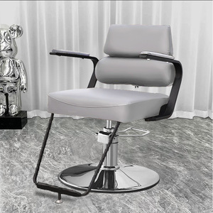 <span class=keywords><strong>Chaise</strong></span> ergonomique en cuir <span class=keywords><strong>de</strong></span> style moderne haut <span class=keywords><strong>de</strong></span> gamme pour salon <span class=keywords><strong>de</strong></span> coiffure, siège <span class=keywords><strong>de</strong></span> coupe <span class=keywords><strong>de</strong></span> cheveux professionnel rotatif avec repose-pieds réglable - Product Image 3
