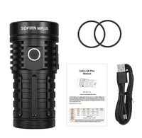 Sofirn Ultra Bright 16000lm Long Spotlight Lampe de poche haute puissance Q8 Plus 6 * XHP50B LEDs Lumière rechargeable