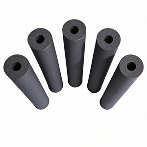 ท่อฉนวนยางสีดำความหนาแน่นสูง ฉนวนกันความร้อนสำหรับระบบ HVAC ท่อโฟมสำหรับท่อทองแดงทำความเย็น - Product Image 2