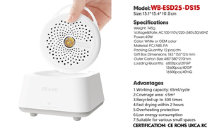 Absorbedor de Humedad Automático, Mini <span class=keywords><strong>Deshumidificador</strong></span> de Aire Inteligente para el Hogar, Secador Inalámbrico Portátil, Fabricante de Deshumidificadores - Product Image 5