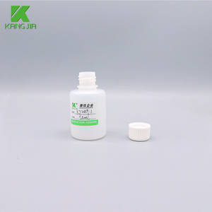 Rifornimento di fabbrica 50ML HDPE Standard per flacone di reagente a bocca larga con pacchetto chimico tappo a vite grado di laboratorio per kit di reagenti - Product Image 3