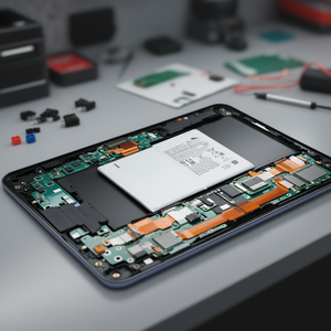 Batteria Scud Wt N19 per Samsung Galaxy Tab A7 10.4 2020 Wifi T500 T505, batteria digitale ricaricabile ai polimeri di litio - Product Image 3