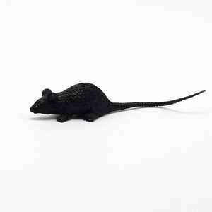 Mini souris en plastique pour farces, jouet effrayant pour chat, accessoires amusants pour animaux de compagnie pour Halloween - Product Image 4