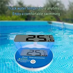 Thermomètre numérique flottant sans fil pour <span class=keywords><strong>piscine</strong></span> avec mesure de la température et de l'humidité - Product Image 4