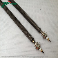 Elementos Calefactores Eléctricos Industriales de 3kw para Túnel de Termocontracción/Horno, Calentador Tubular con Aletas