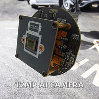 Módulo de Cámara HD CCDCAM IMA12S 12MP 30FPS con Detección Humana por IA, Compresión H.265, Luz Negra para IMX577, Optimizado para Detección Humana