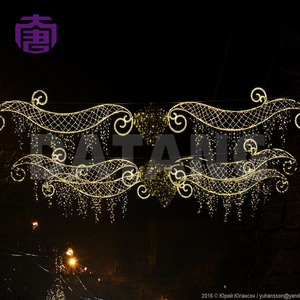 Customized LED IP65 2D Cross Street Light Motif Decoration for Halloween Christmas Wedding Outdoor Landscape Decorations - Product Image 6